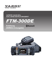 Yaesu FTM-300DE Anleitung