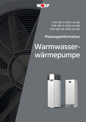 Wolf FHS-280-HE-230V-e2-M3 Bedienungsanleitung