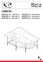 Roca ORBITA A24T20 0 Serie Installationsanleitung