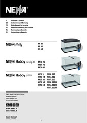 Newa hobby NH 60 Gebrauchs-Anleitung Und Garantie