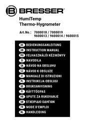 Bresser HumiTemp Bedienungsanleitung