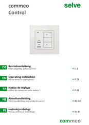 Selve commeo Control Betriebsanleitung