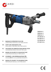 CARDI P2000 MA-15 Sicherheits- Und Betriebsanleitung