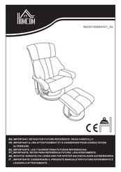 HOMCOM 700-008V03 Bedienungsanleitung