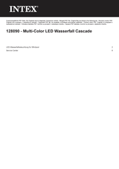 Intex 128090 Benutzerhandbuch