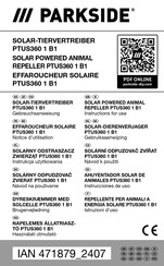 Parkside 471879 2407 Gebrauchsanweisung