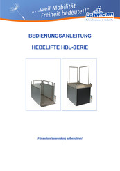 LEHMANN HBL600 G Bedienungsanleitung