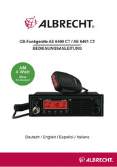 Albrecht AE 6491 CT Bedienungsanleitung