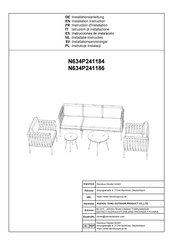 Decobus Handel N634P241184 Installationsanleitung