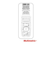 Multimetrix DMM 240 Bedienungsanleitung