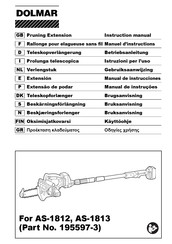 Dolmar AS-1812 Betriebsanleitung