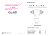 Waterdrop WD-PF01 Gebrauchsanweisung