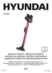 Hyundai VC 609 Bedienungsanleitung