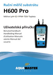 Aquamaster Tools H600 Pro Benutzerhandbuch