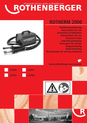 Rothenberger 3.6704 Bedienungsanleitung