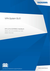 Yaskawa VIPA CPU 013C Handbuch
