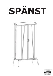 IKEA SPANST Bedienungsanleitung