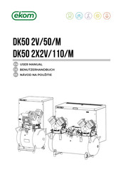 Ekom DK50 2x2V/110/M Benutzerhandbuch