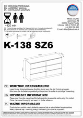 Akord K-138 SZ6 Montageanweisung
