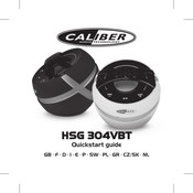Caliber HSG 304VBT Schnellstartanleitung