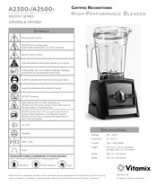 Vitamix Ascent Serie Bedienungsanleitung