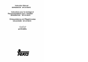 Teka NFV-370 WHITE Einbauanleitung Und Pflegehinweise