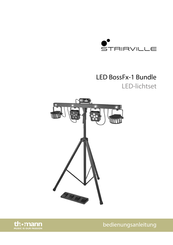 thomann Stairville LED BossFx-1 Bundle Bedienungsanleitung