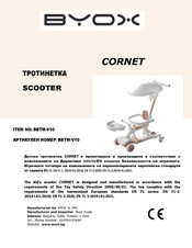 Byox CORNET Gebrauchsanleitung