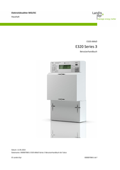 Landis+Gyr E320 3 Serie Benutzerhandbuch