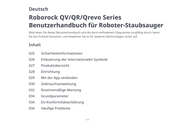 Roborock QV-Serie Benutzerhandbuch