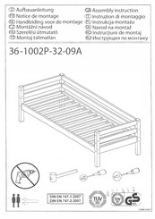Hoppekids HS-Dream 36-1002P-32-09A Aufbauanleitung