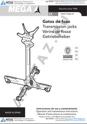 Mega TRS300 Gebrauchs- Und Wartungsanleitung