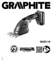 GRAPHITE 58GE119 Übersetzung Der Originalanleitung