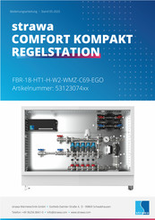 Strawa Comfort Kompakt-Regelstation FBR-18-HT1-H-W2-WMZ-C69-EGO Bedienungsanleitung