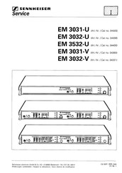 Sennheiser 04365 Serviceanleitung