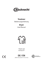 Bauknecht TRCEF 118 Bedienungsanleitung
