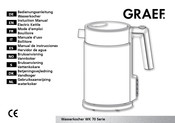 Graef WK 70 Serie Bedienungsanleitung