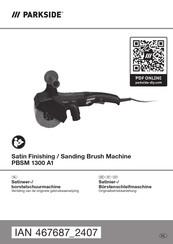 Parkside PBSM 1300 A1 Originalbetriebsanleitung