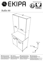 EKIPA Buffet 80 Montageanleitung