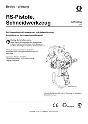 Graco 258970 Einbau, Betrieb, Wartung