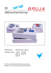 BRUJA 3333-D Gebrauchsanleitung