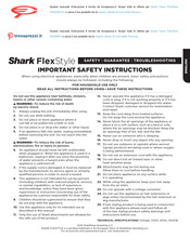 Shark FlexStyle HD424SLEU Kurzanleitung