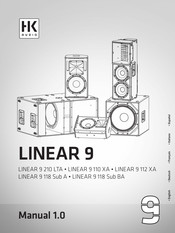 HK Audio LINEAR 9 112 XA LINEAR 9 118 Sub A Bedienungsanleitung