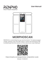 RENPHO MORPHOSCAN Benutzerhandbuch