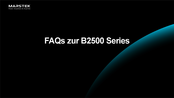 Marstek B2500 Faq
