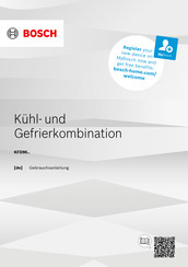 Bosch KFD96 Serie Gebrauchsanleitung