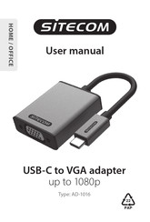 Sitecom AD-1016 Bedienungsanleitung