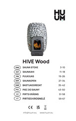 HUUM HIVE WOOD 17 Bedienungsanleitung