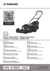 Parkside PBRM 51 B2 Originalbetriebsanleitung