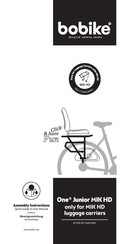 Bobike One Junior MIK HD Montageanleitung